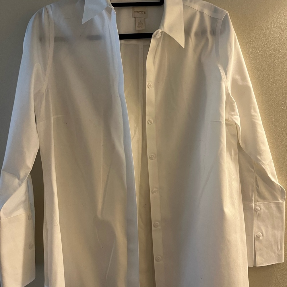 White Button-Up Shirt
